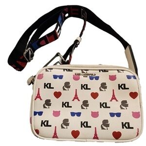 Karl Lagerfeld Paris Maybelle Camera Crossbody Bag
